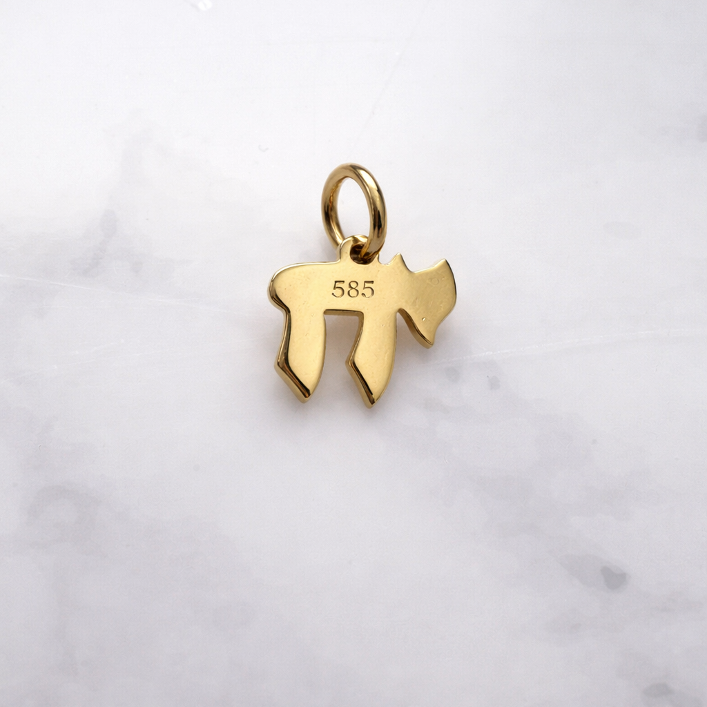 Chai 14K Yellow Gold