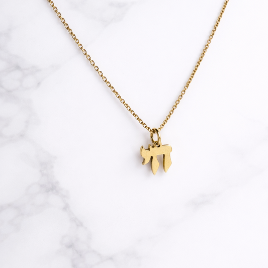 Chai 14K Yellow Gold